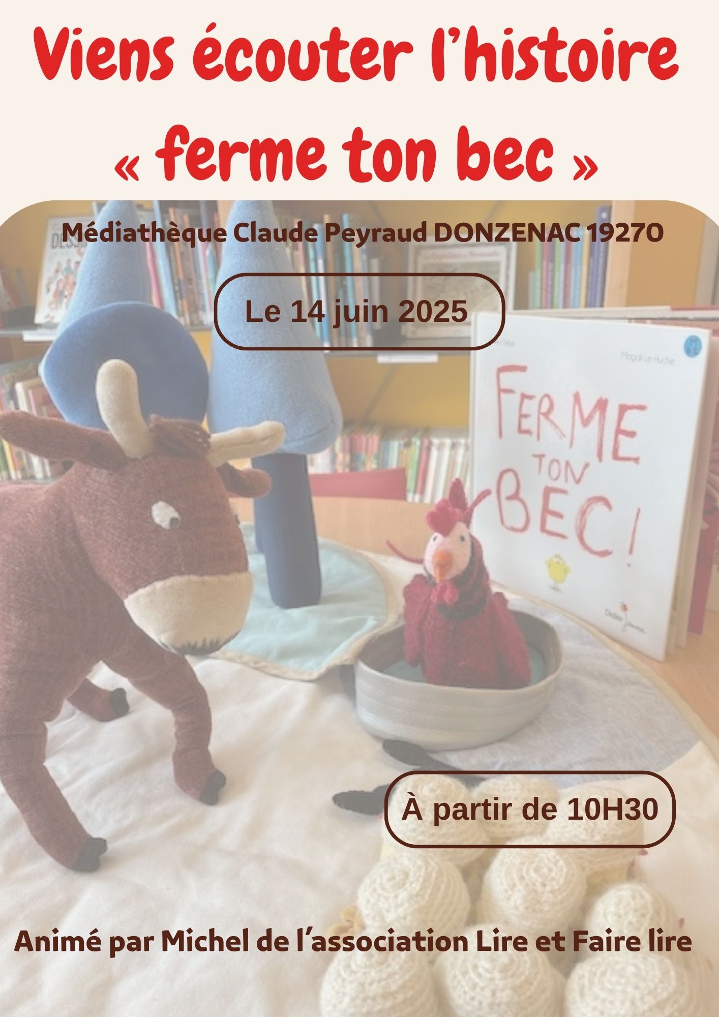 Lecture de « Ferme ton bec »